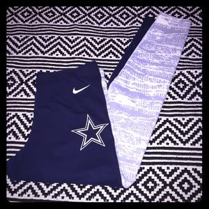 Nike Dallas Cowboys leggings size Large